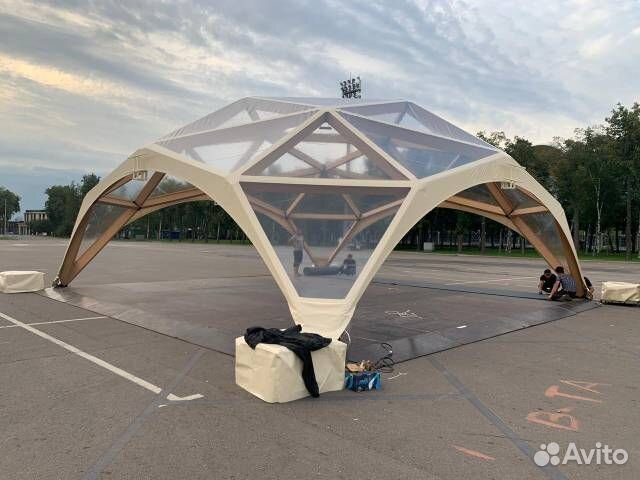 Деревянный шатер