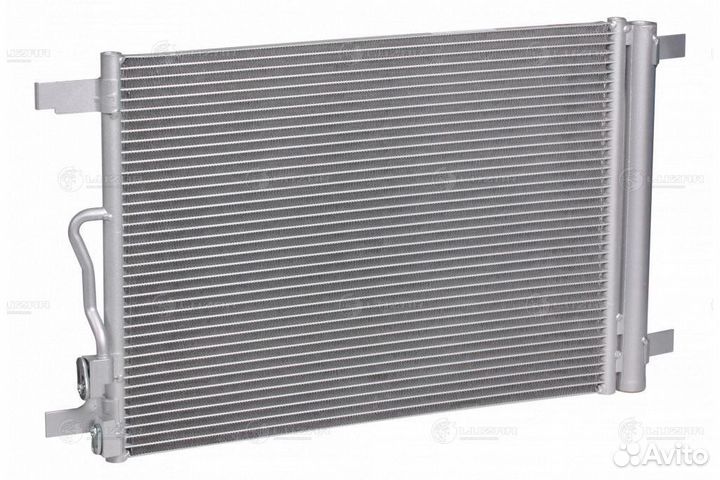 Luzar lrac-1851 Радиатор кондиц. для ам Skoda Octa