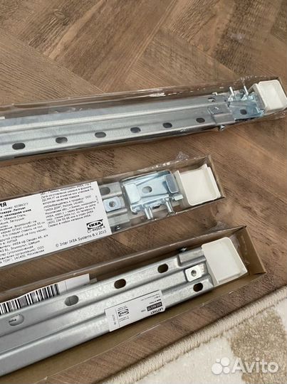 Накладная шина для шкафов икеа лэттхет