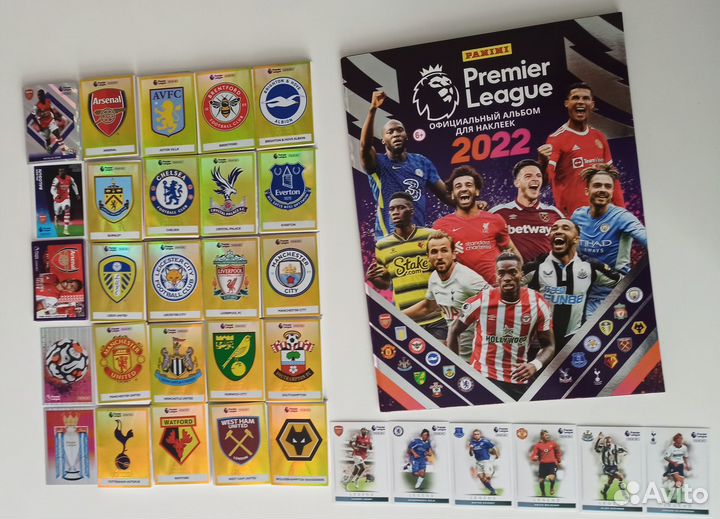 Panini Апл 2021-2022 - Альбом и сет наклеек