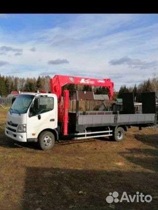 Кран борт манипулятор эвакуатор