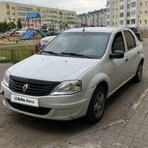 Renault Logan 1.4 MT, 2014, битый, 170 000 км, с пробегом, цена 350 000 руб.