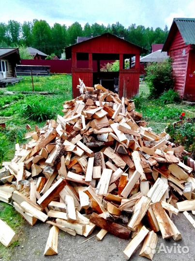Дрова качественные от 1 куба любых пород древесины