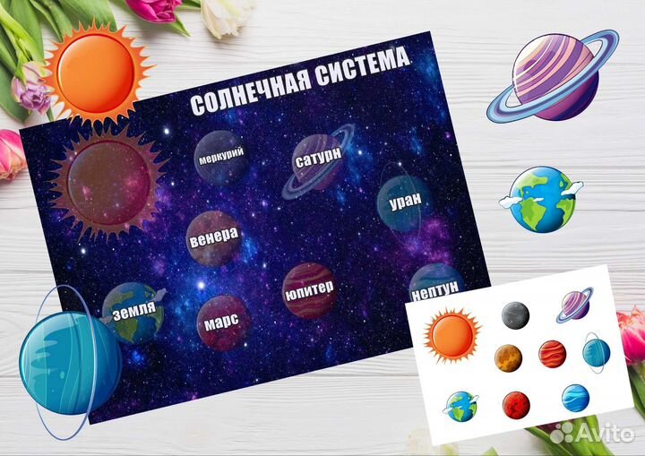 Солнечная система на липучках