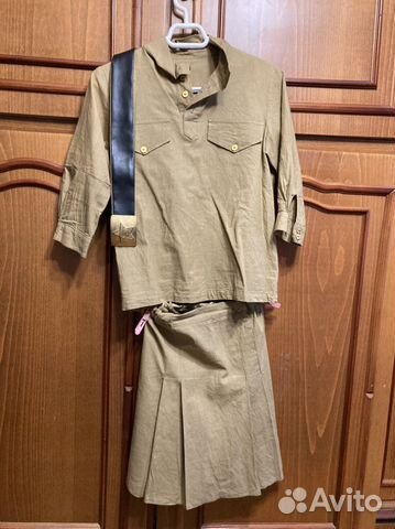 Детский кастюм военный