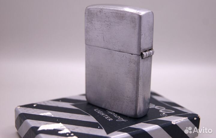 Ретро-винтаж стальная Zippo 