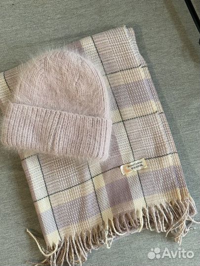 Комплект шапка и шарф женские новые
