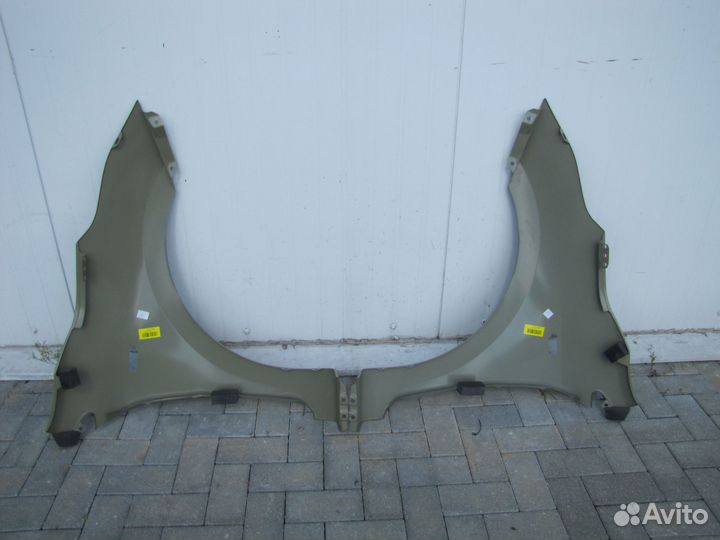 Kia Rio 4 комплект передних крыльев