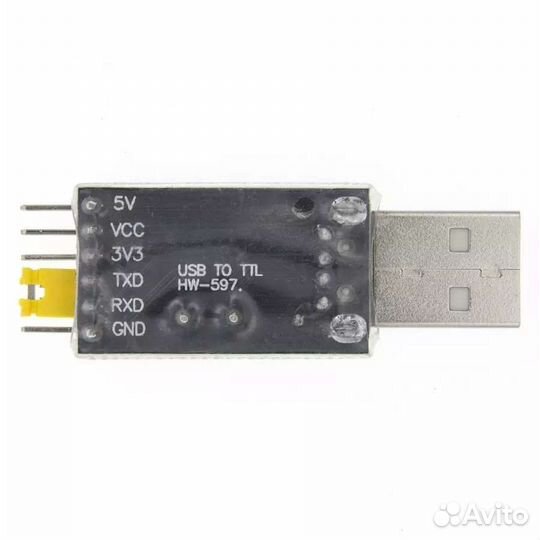 Usb ttl uart CH340G-1 (с проводами в комплекте)