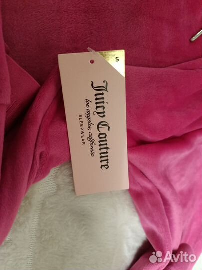 Розовый велюровый костюм Juicy Couture