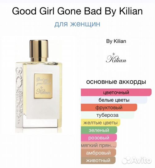 Парфюм Kilian good girl gone bad 50 мл