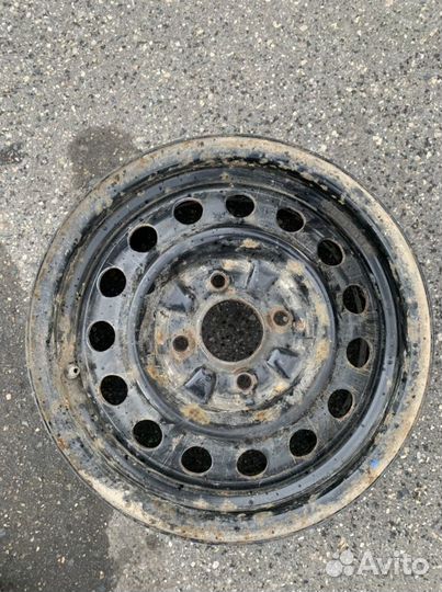 Диск штампованный R15 4 114,3 один