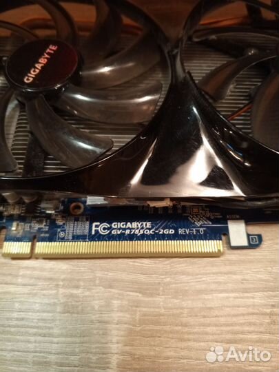 Видеокарта AMD Radeon HD 7850 2gb