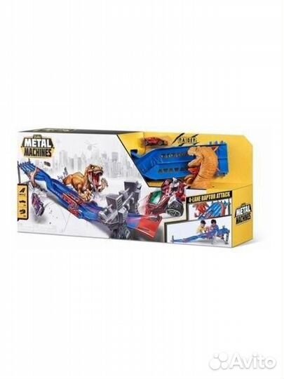 Трек zuru metal machines Четырехполосное безумие