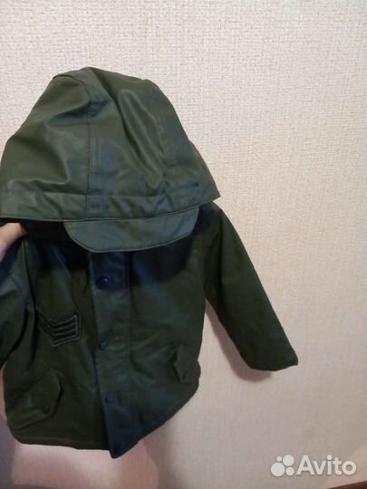 Ветровка с мехом для мальчика 92 98