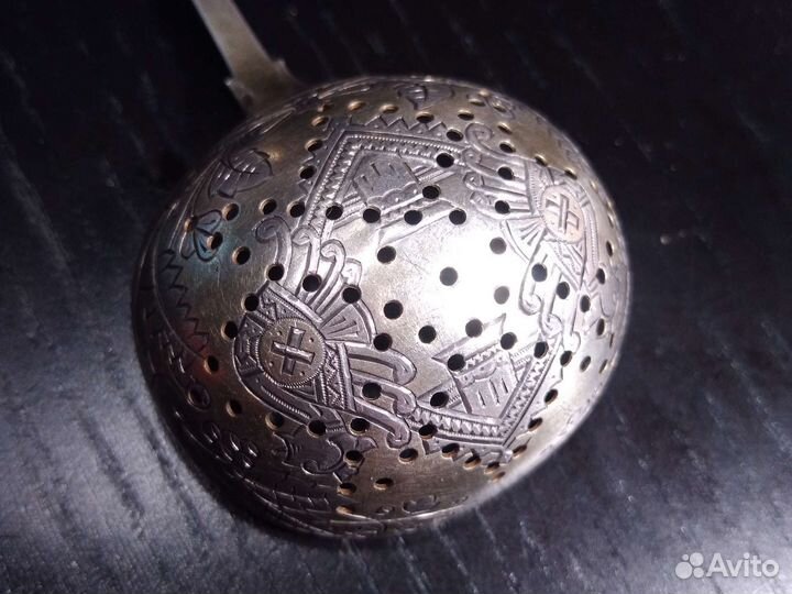 Ситечко для чая серебро84