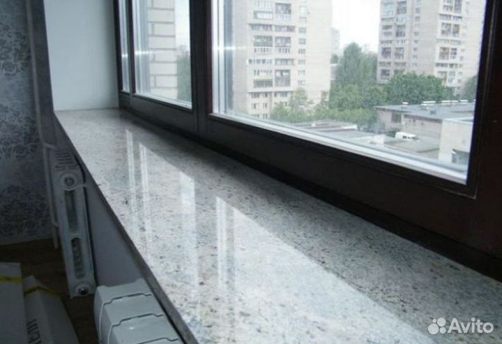 Подоконник из искусственного камня