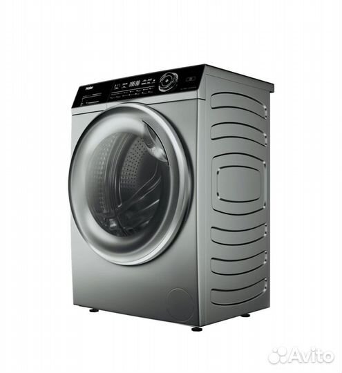 Стиральная машина узкая Haier HW80-BP14979S серебр