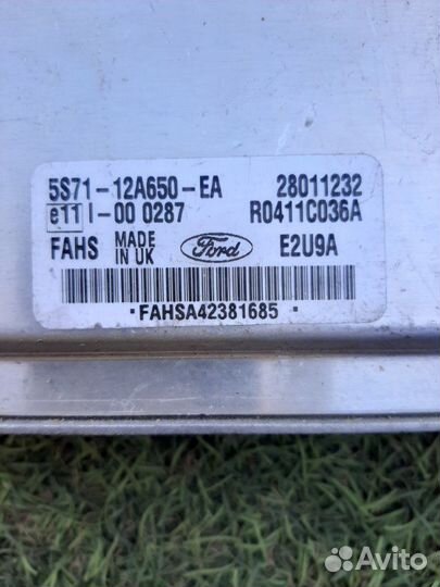 Блок управления двигателем (эбу) Ford Mondeo 3