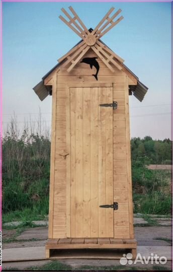 Дачный туалет деревянный BOD