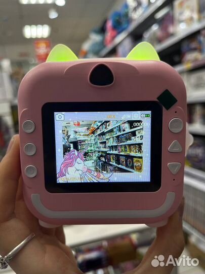 Фотоаппарат мгновенной печати детский