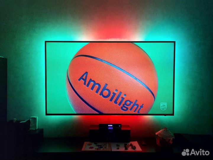 Ambilight подсветка 4к UHD на любой тв через hdmi