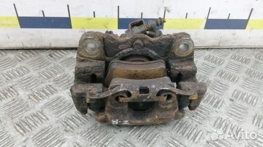 Суппорт тормозной задний правый volkswagen touareg