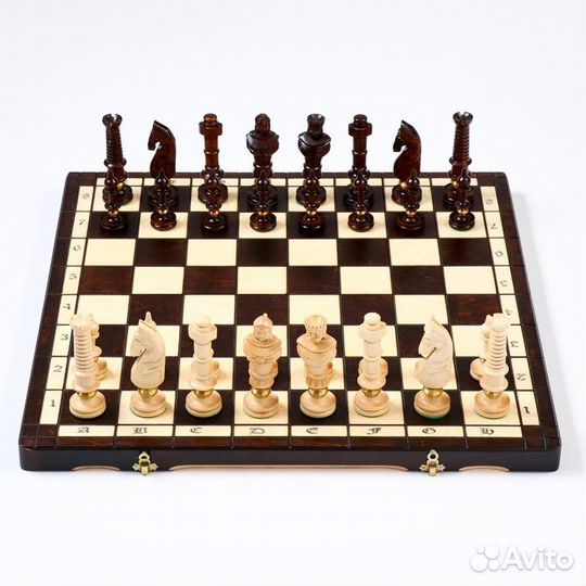 Шахматы 'Королевские', 62 х 62 см, король h-12,5 с