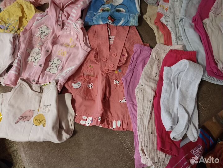 Вещи пакетом на девочку 86