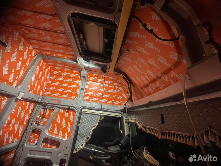 Утепление грузовых кабин