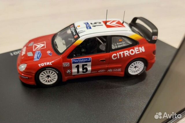 Модель Citroen Xsara WRC 2001 года