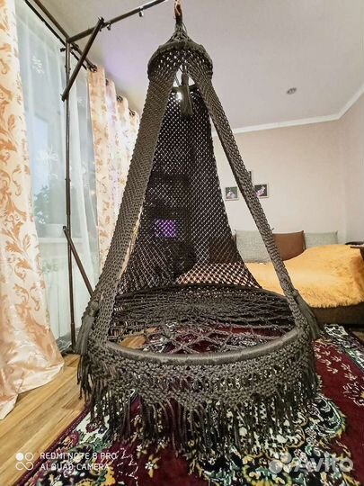 Качель садовая подвесная