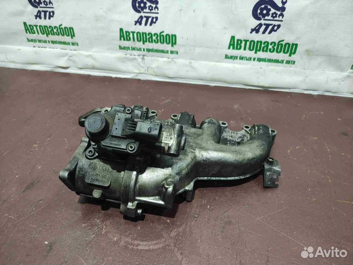 Коллектор впускной Егр Skoda Superb 2