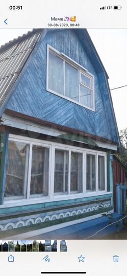 Дача 45 м² на участке 6 сот.