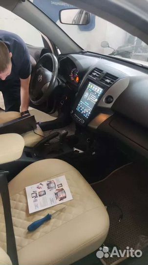 Tesla Teyes Toyota rav4 штатная магнитола android
