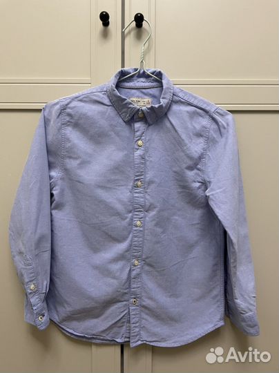 Рубашка сорочка Zara 134 и брюки mango