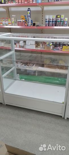 Стеклянная витрина бу