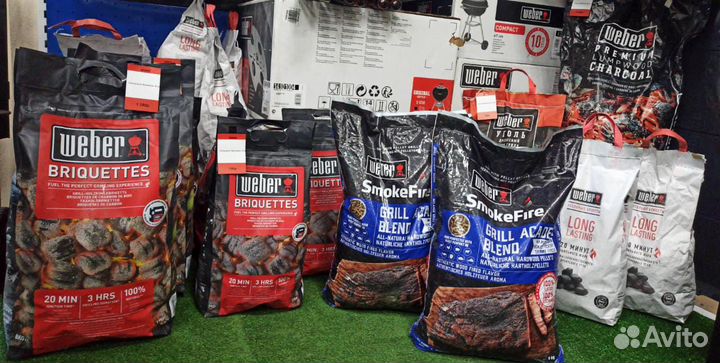 Угольные брикеты Weber