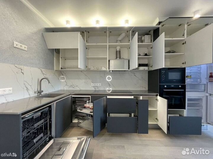 Кухонный гарнитур любой сложности под ключ