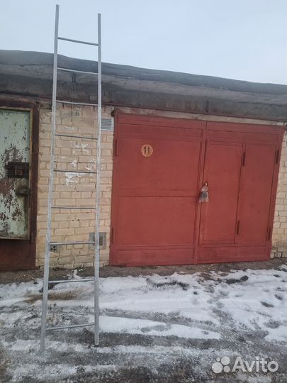 Лестница металлическая из уголка дл 3,40м на 47 см