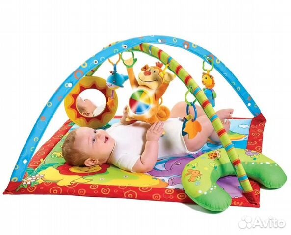 Развивающий коврик tiny love остров поющей обезьян