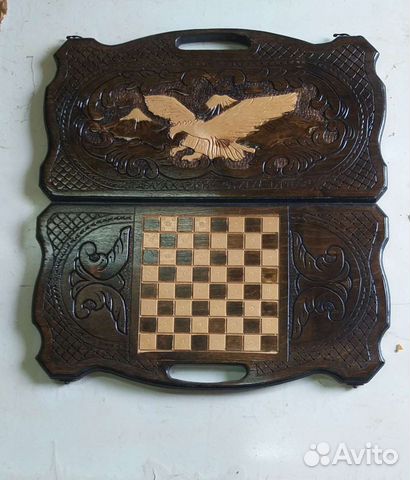 Нарды ручной работы резные