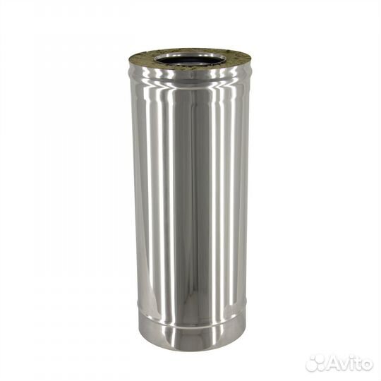 Труба-сэндвич D150/220мм L1,00м 0,5мм/0,5мм