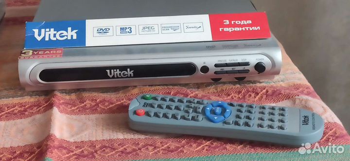 Портативный dvd плеер новый