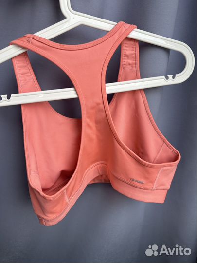 Футболка adidas женская, топ для фитнеса. Майка