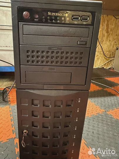 Сервер Supermicro(Xeon e5 2667v2*2,128gb)