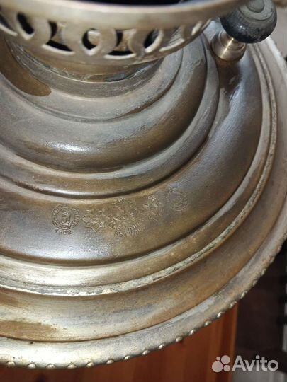 Самовар на дровах старинный