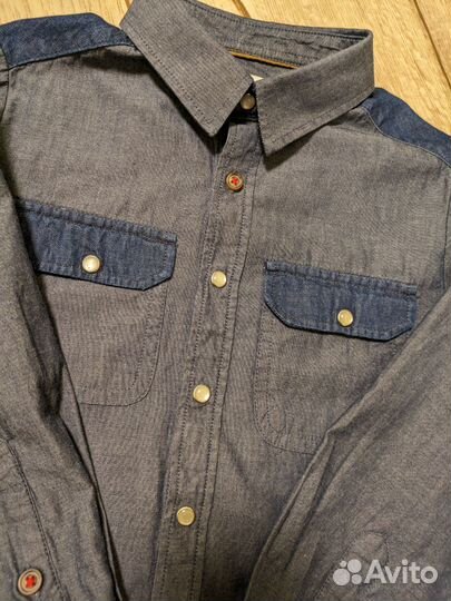 Джинсовая рубашка futurino