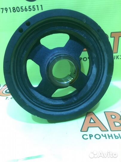 Шкив коленвала Nissan Elgrand E51 VQ35 2010