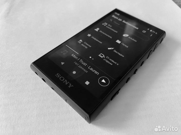 Sony Walkman NW-A105, чёрный (Hi-Res плеер)